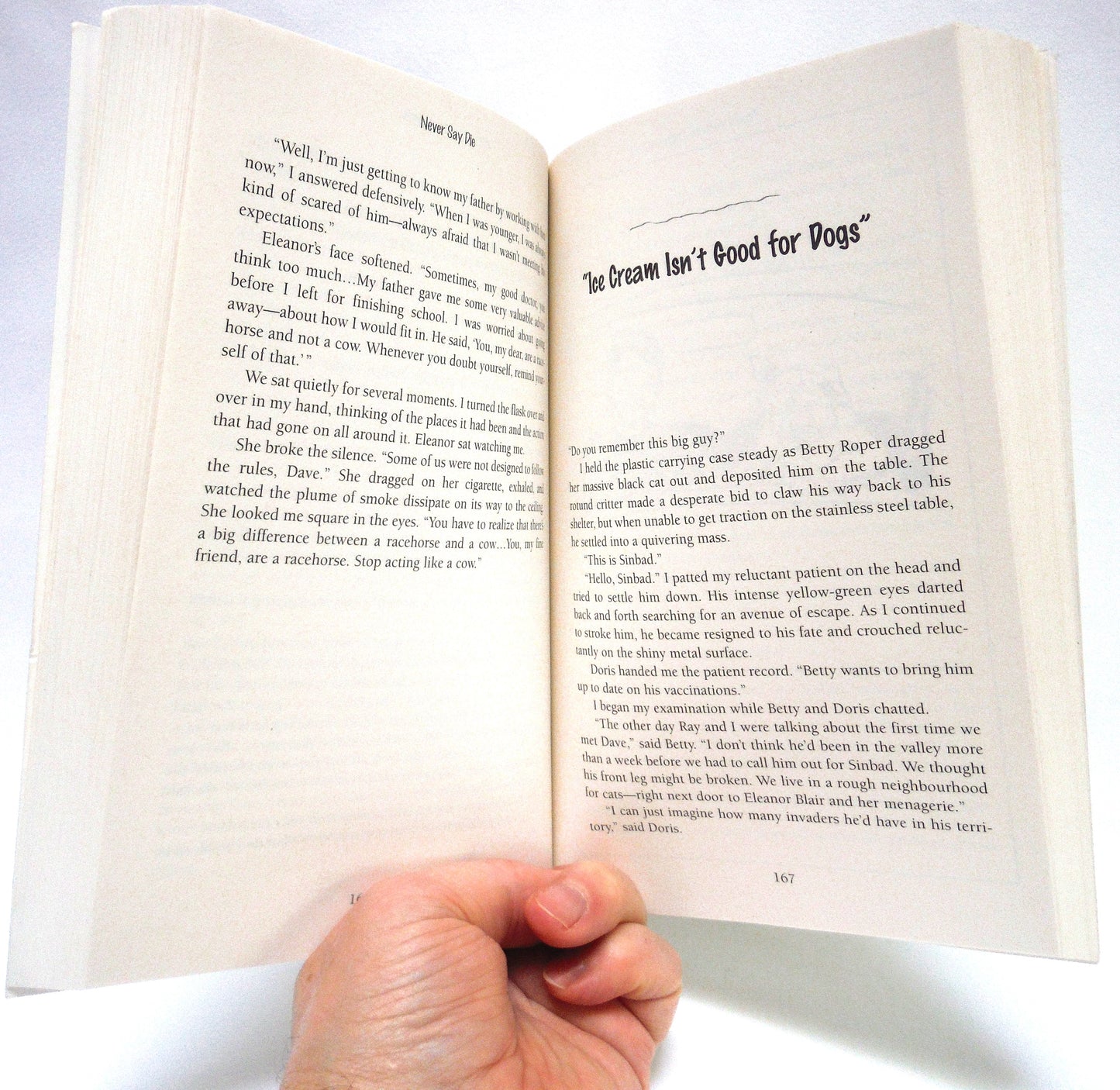 NEVER SAY DIE, New Adventures from the Country Vet, by Dr. David Perrin (1st Ed. SIGNED)