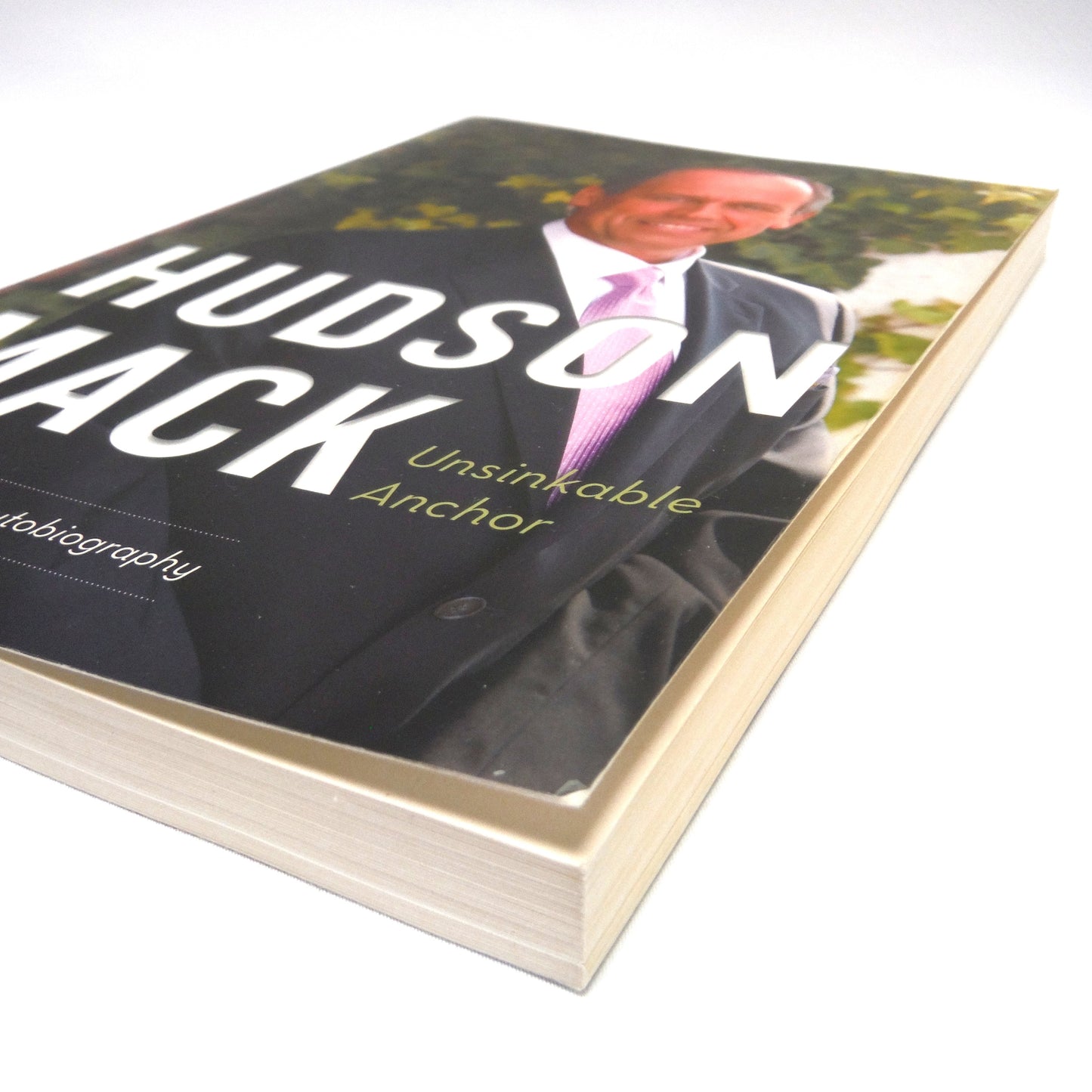 HUDSON MACK, Unsinkable Anchor Autobiography by Hudson Mack (1st Ed. SIGNED)