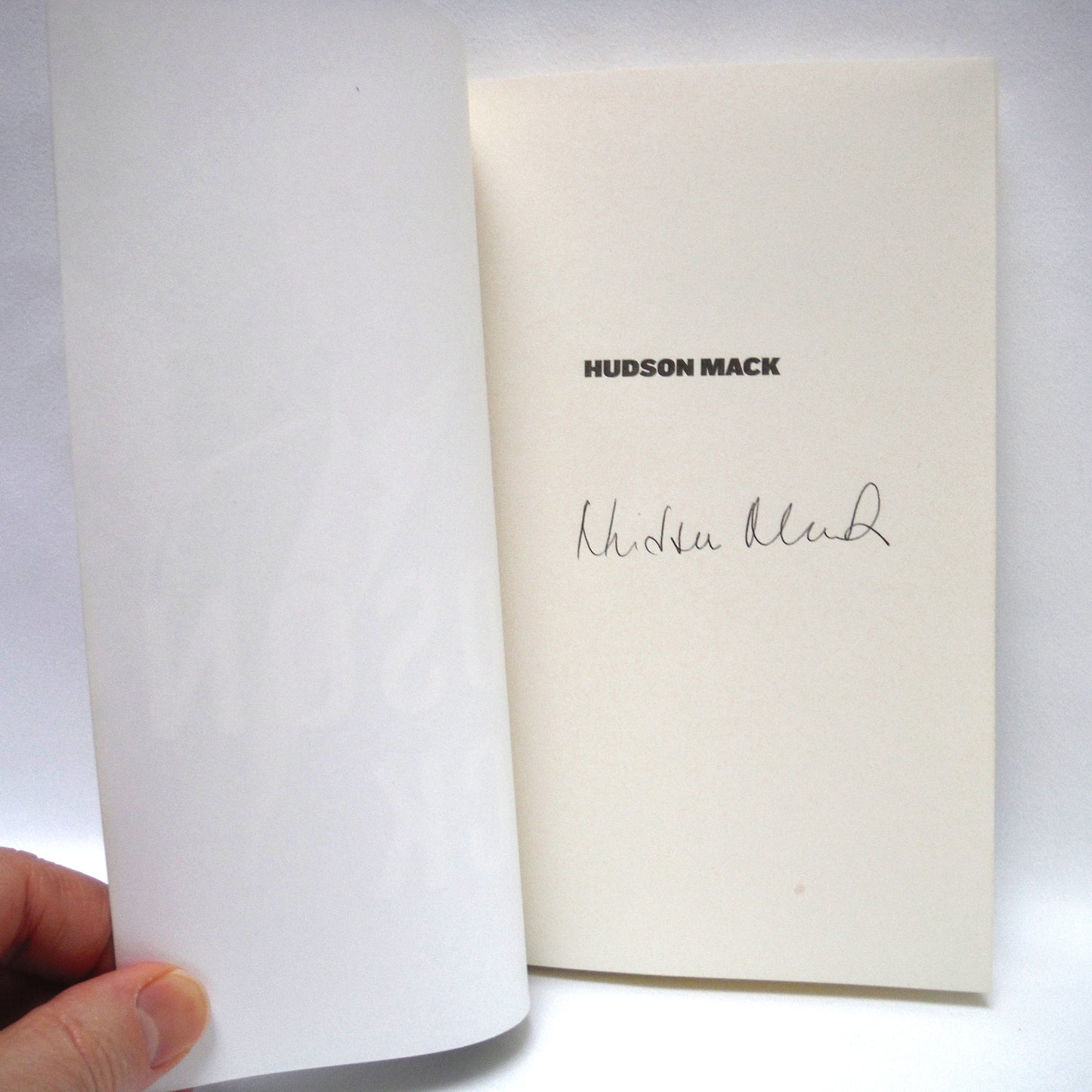 HUDSON MACK, Unsinkable Anchor Autobiography by Hudson Mack (1st Ed. SIGNED)