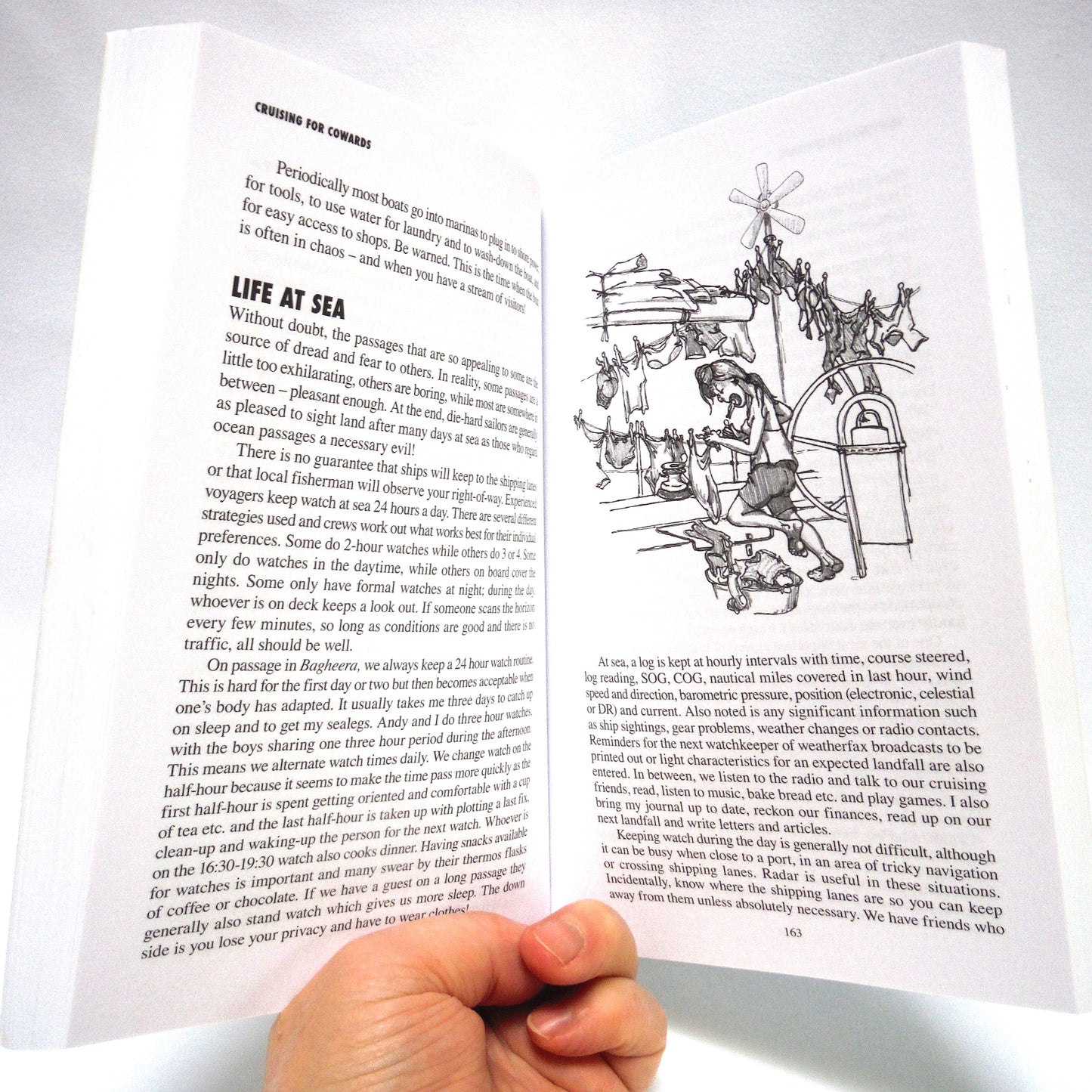 CRUISING FOR COWARDS, A Practical A-Z For Coastal and Offshore Sailors, by Liza & Andy Copeland (2008 SIGNED)
