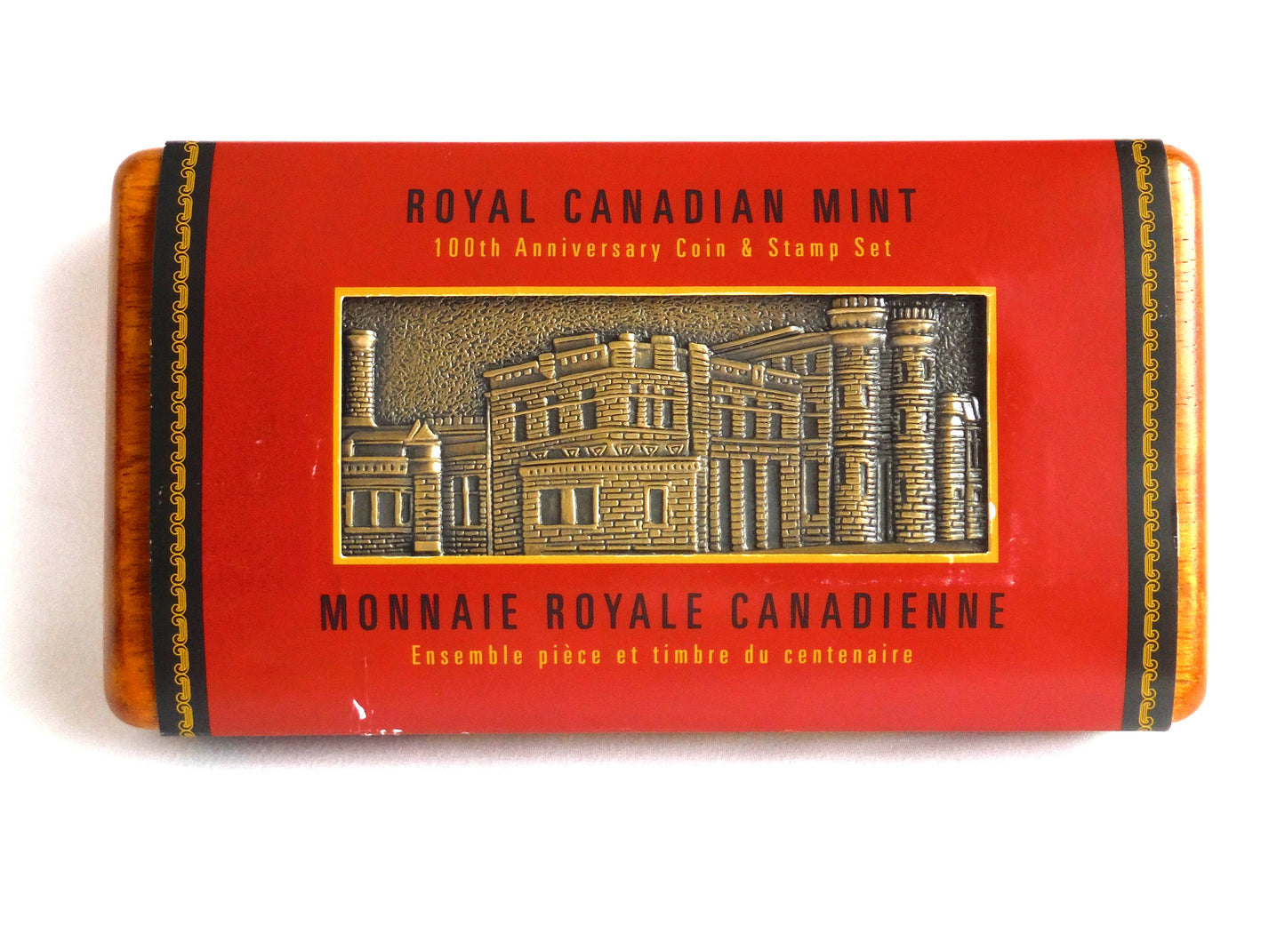 100th Anniversary (1908-2008) of The Royal Canadian Mint / Monnaie Royale Canadienne: SILVER COIN & STAMP SET