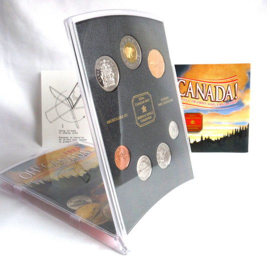 2000 OH! CANADA! Uncirculated RCM 7-Coin Set, in MINT-SEALED Plastic Display Case