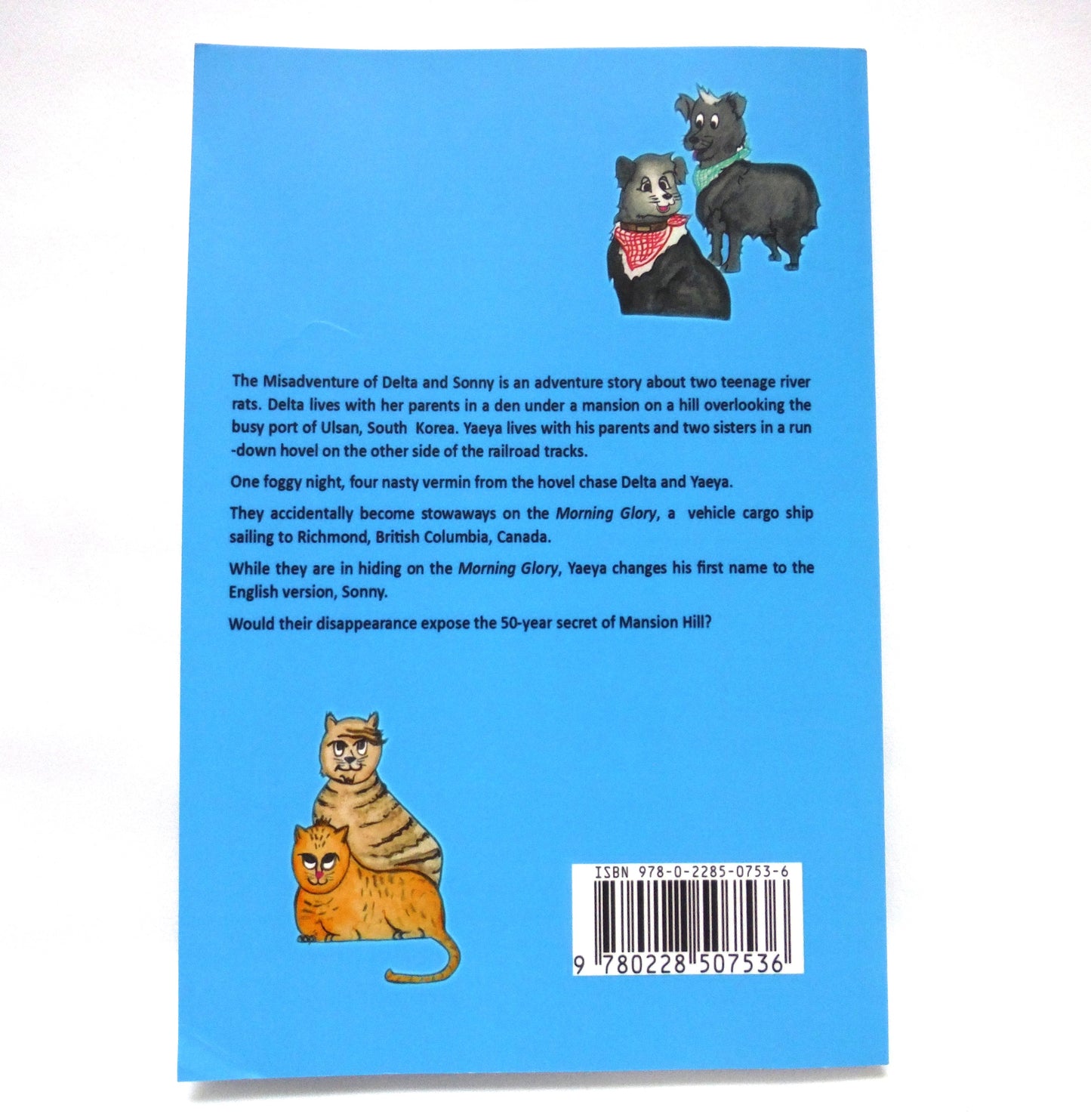 THE MISADVENTURE OF DELTA and SONNY, A Children's Adventure Book by B.J. Pollard (1st Ed. SIGNED)