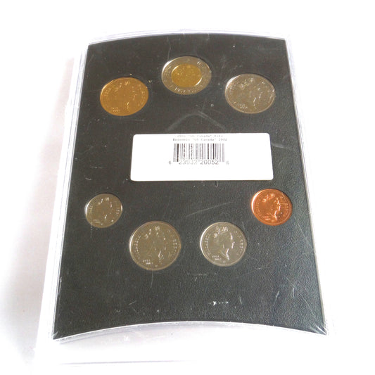2002 OH! CANADA! Uncirculated RCM 7-Coin Set, in MINT-SEALED Plastic Display Case