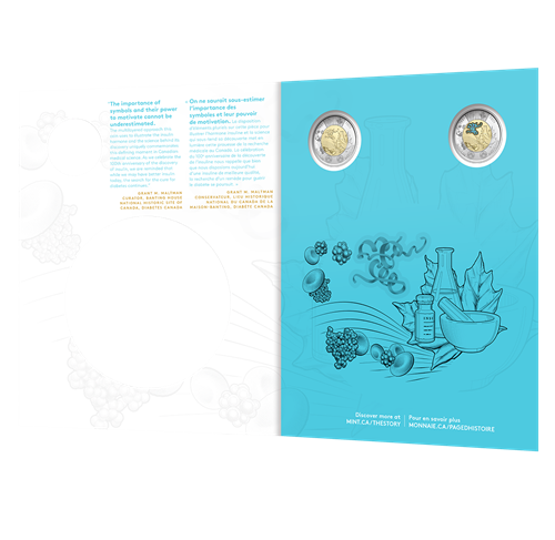 2021 Canadian Commemorative 7-Coin Collector Keepsake: '100th Anniversary of the DISCOVERY OF INSULIN'