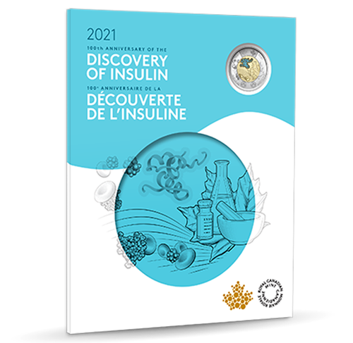 2021 Canadian Commemorative 7-Coin Collector Keepsake: '100th Anniversary of the DISCOVERY OF INSULIN'