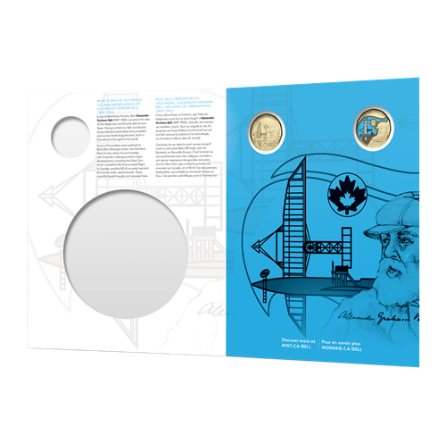 2022 Canadian Commemorative 7-Coin Collector Keepsake: '175th Anniversary of the BIRTH OF ALEXANDER GRAHAM BELL'