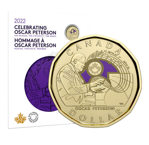 2022 Canadian Commemorative 7-Coin Collector Keepsake: 'CELEBRATING OSCAR PETERSON'