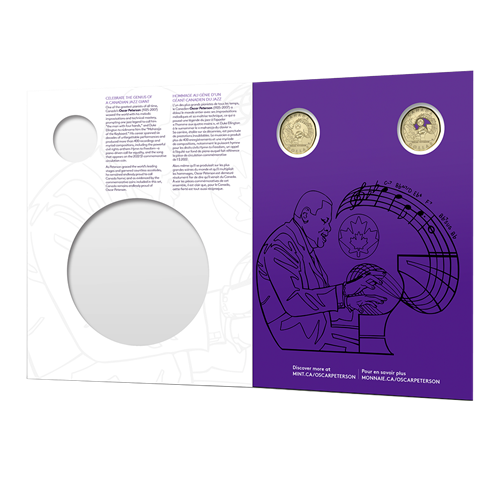 2022 Canadian Commemorative 7-Coin Collector Keepsake: 'CELEBRATING OSCAR PETERSON'