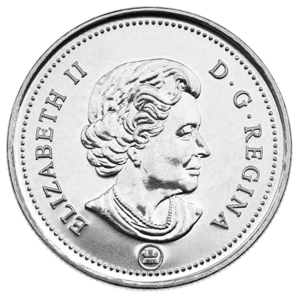 2013 Everyday Canada Special .50 Cent Canadian Coin and The Maple Leaf Tartan Swatch Set