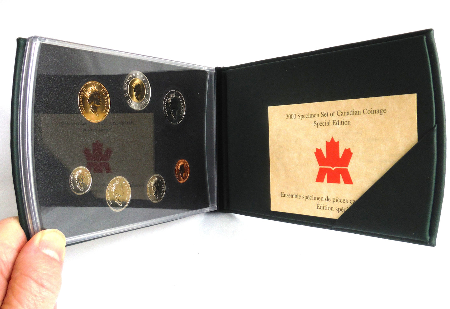 2000 Canada RCM 7-Coin Specimen Set: 'MOMMA BEAR TRANSFER OF KNOWLEDGE'