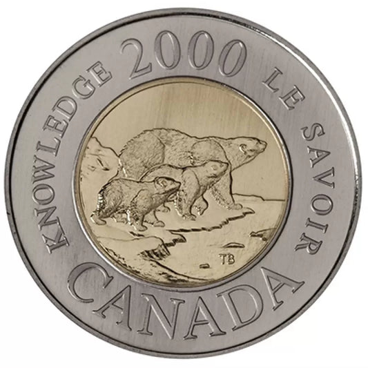 2000 CANADA Royal Canadian Mint 7-Coin Specimen Set: 'MOMMA BEAR TRANSFER OF KNOWLEDGE'
