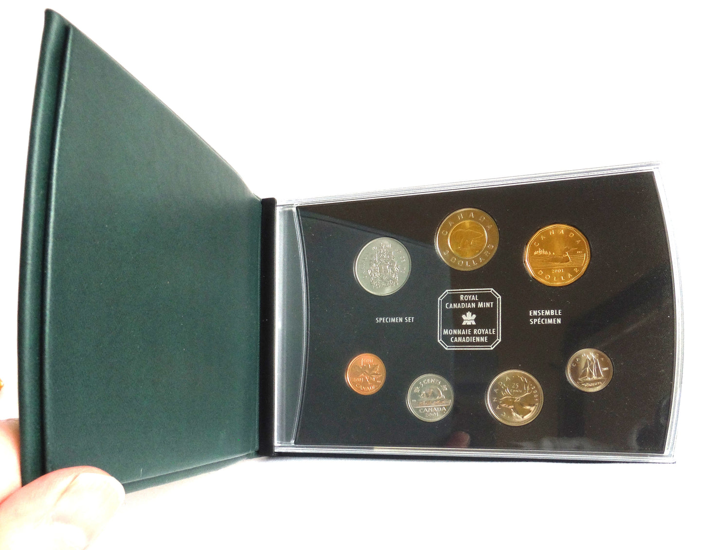 2001 Canada Royal Canadian Mint 7-Coin Specimen Set