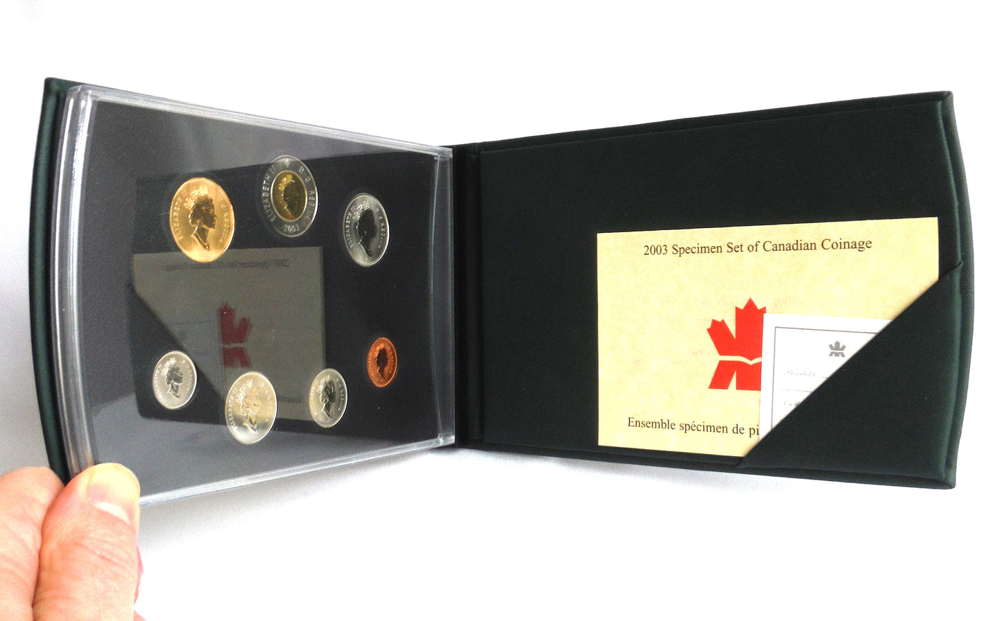 2003 Canada Royal Canadian Mint 7-Coin Specimen Set
