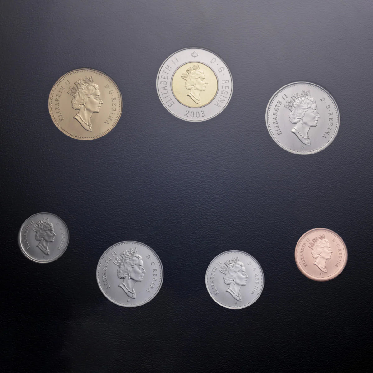 2003 Canada Royal Canadian Mint 7-Coin Specimen Set