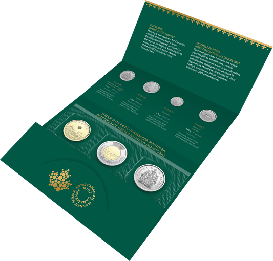2023 Canadian Classic 6-Coin Set: HIS MAJESTY KING CHARLES III Initial Release Coins!