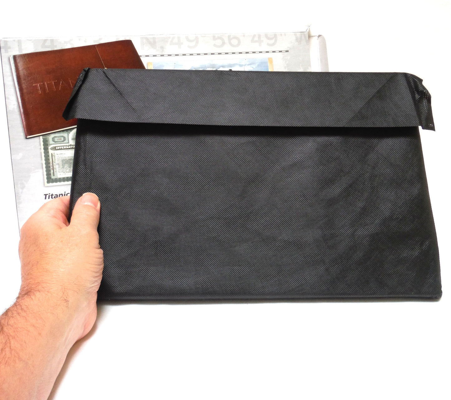 2013 TITANIC COLLECTOR'S SET, by Canada Post and The Royal Canadian Mint: Coloured Coin, Silver Coin, Stamps, and much more in a Leather Binder BRAND NEW CONDITION!