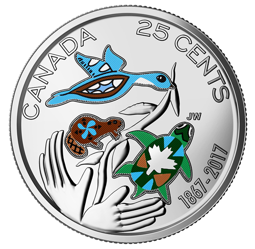 2017 MY CANADA, MY INSPIRATION, 12-Coin Special Collection Set, Includes the 1st Ever Glow-in-the-Dark Canadian Toonie!