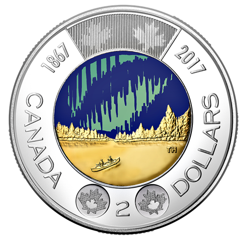 2017 MY CANADA, MY INSPIRATION, 12-Coin Special Collection Set, Includes the 1st Ever Glow-in-the-Dark Canadian Toonie!