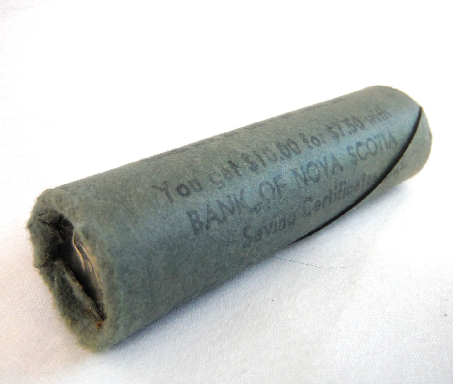 1967 Canadian Centennial .05-Cent Nickels: The Rabbit (Snowshoe Hare) Nickel, Original Brand New Uncirculated Full Roll