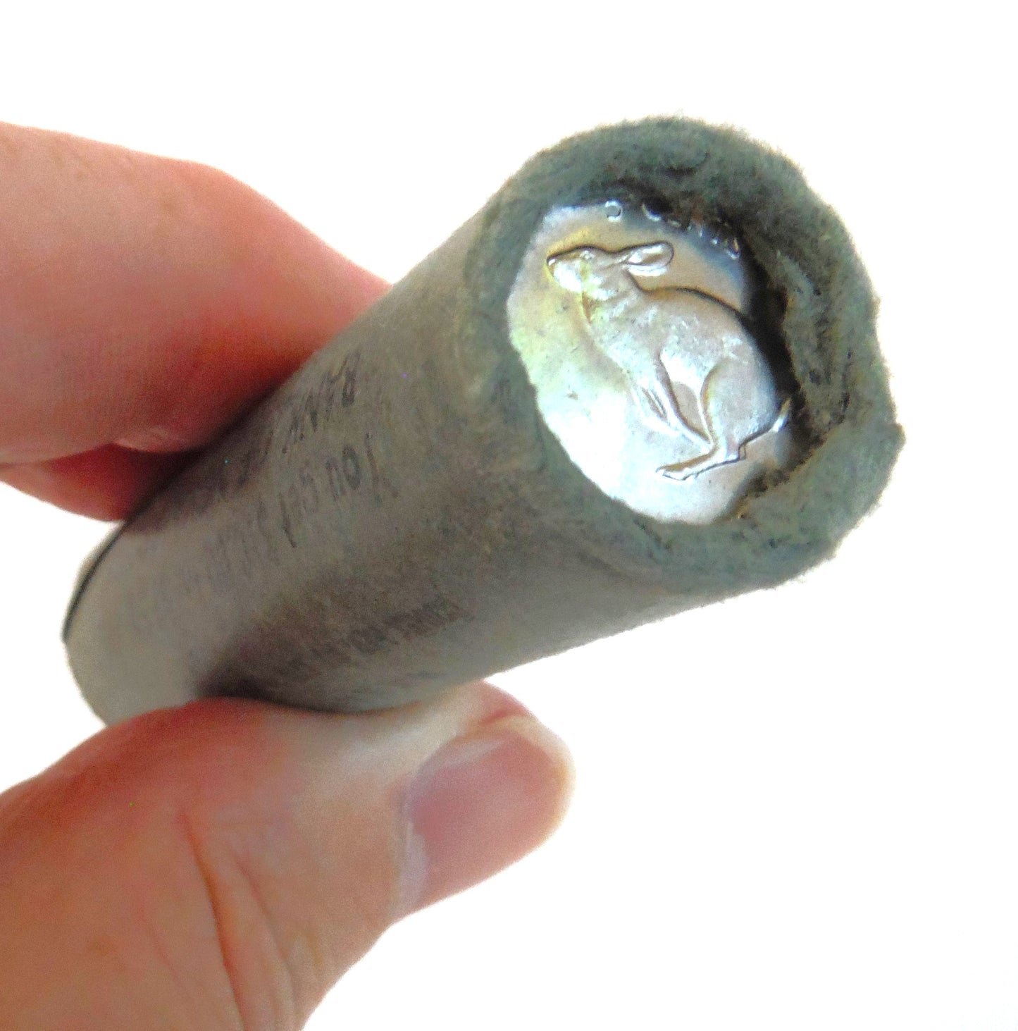 1967 Canadian Centennial .05-Cent Nickels: The Rabbit (Snowshoe Hare) Nickel, Original Brand New Uncirculated Full Roll