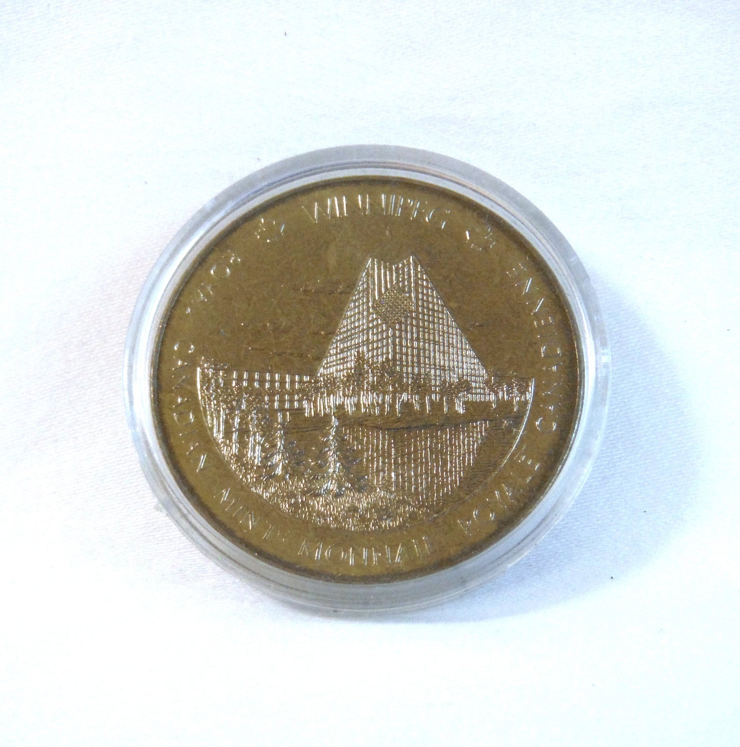 Royal Canadian Mint / Monnaie royale canadienne Token Medallion Coin: OTTAWA & WINNIPEG