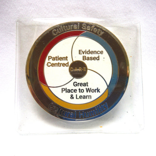 2017 NORTH ISLAND HOSPITAL CAMPBELL RIVER, BC and District Commemorative Full-Colour Enamelled Coin by Sharkz