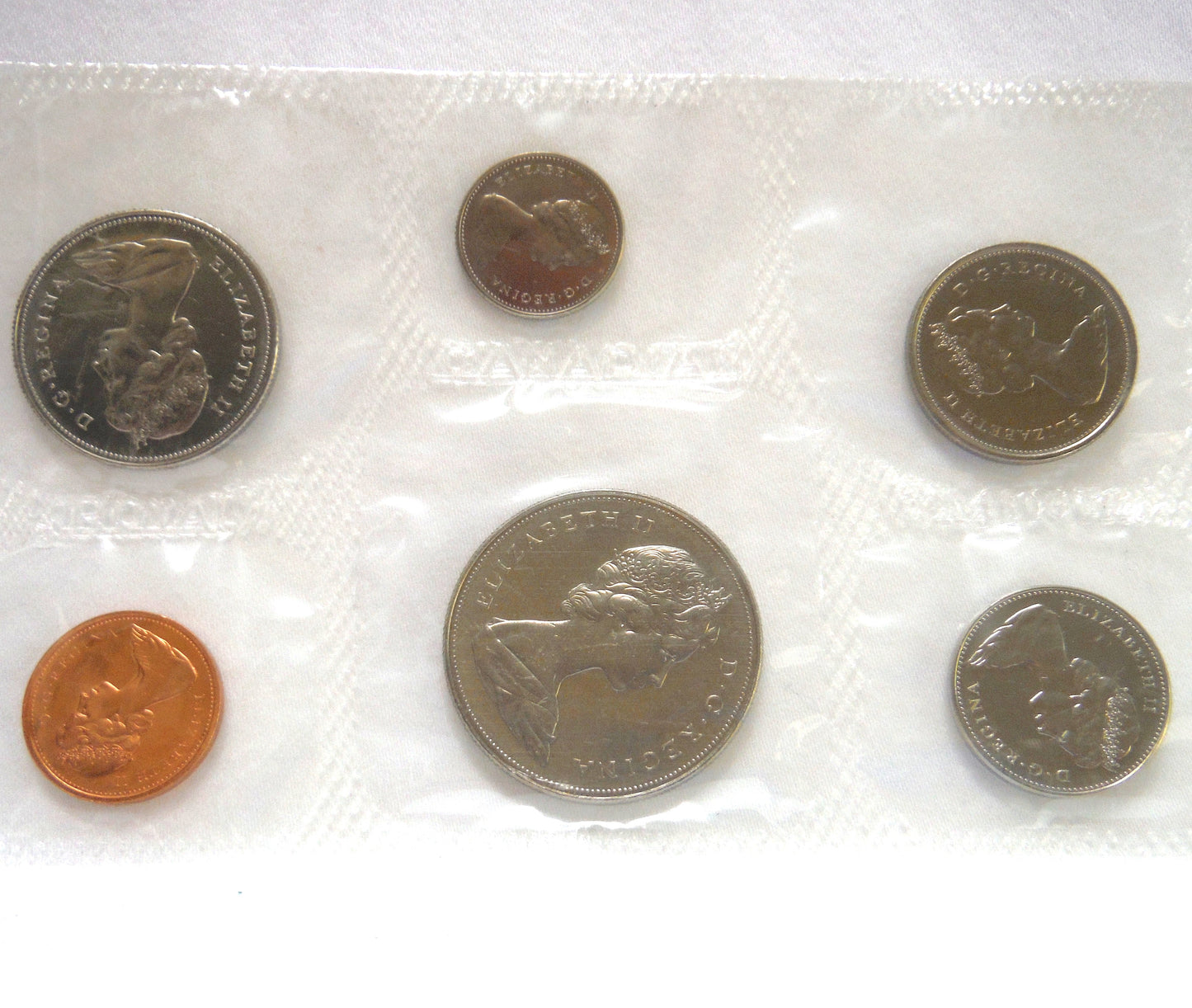 1968 Canadian 6-Coin Proof-Like Brilliant Uncirculated Coin Collector Set