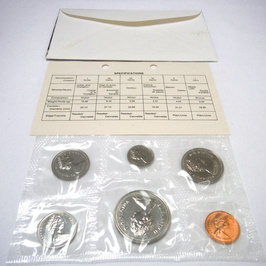 1978 Canadian 6-Coin Proof-Like Brilliant Uncirculated Coin Collector Set
