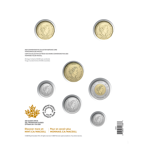 2023 Canadian Commemorative 7-Coin Collector Keepsake: 'HONOURING ELSIE MACGILL'