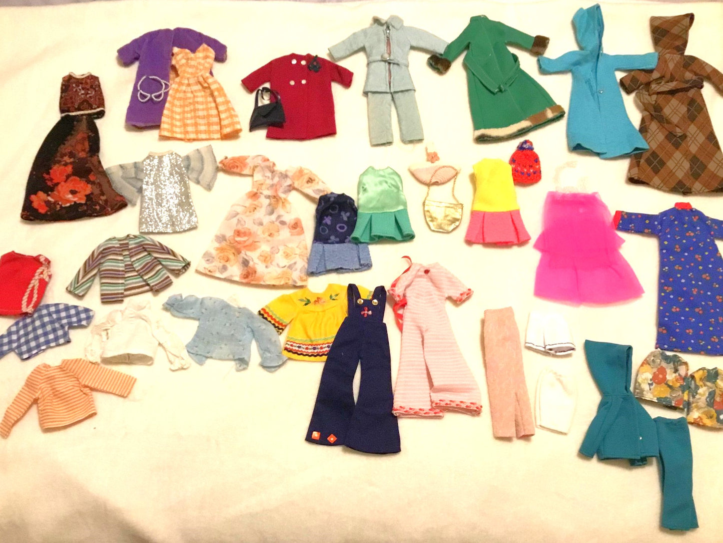 VINTAGE 1962 TAMMY DOLLS x2 and a 1964 TED DOLL: Including a HUGE Lot of Beautiful, Rare, and Unique Tammy & Ted Clothing, Outfits and Accessories! Made in Hong Kong.