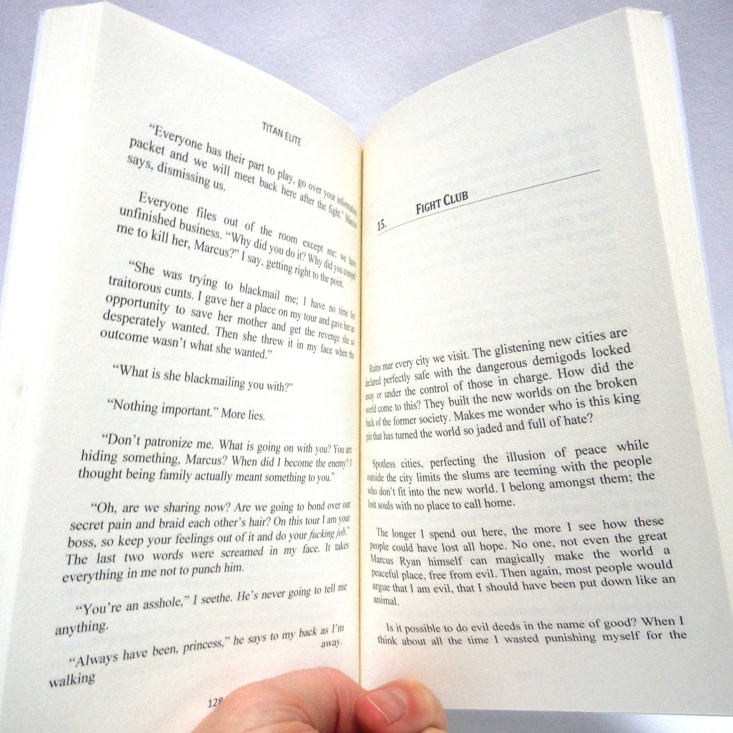 TITAN ELITE, A Demigod Novel by Kolleen Fraser (1st Ed. SIGNED)