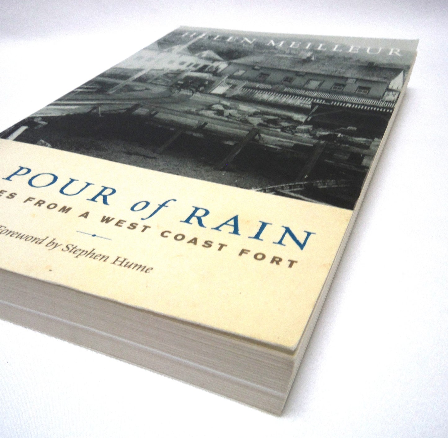 A POUR OF RAIN, Stories From a West Coast Fort, by Helen Meilleur (1st Ed. SIGNED)