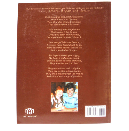 CARL BARCONEY AND FRIENDS, Young Readers Poetry by Stan and Carol Hall (1st Ed. SIGNED)