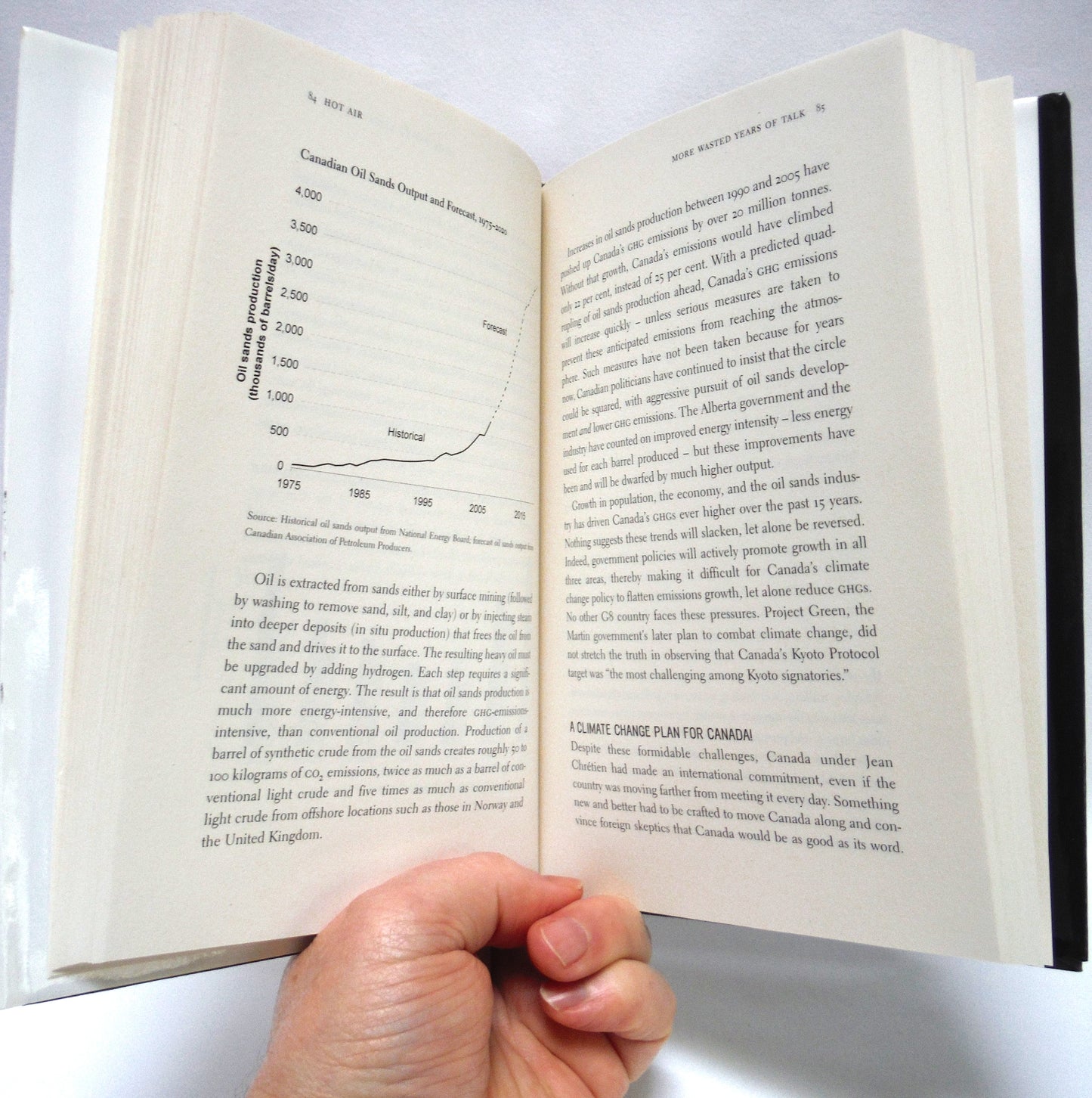 HOT AIR, Meeting Canada's Climate Change Challenge, by Jeffrey Simpson, Mark Jaccard and Nic Rivers (1st Ed. SIGNED)