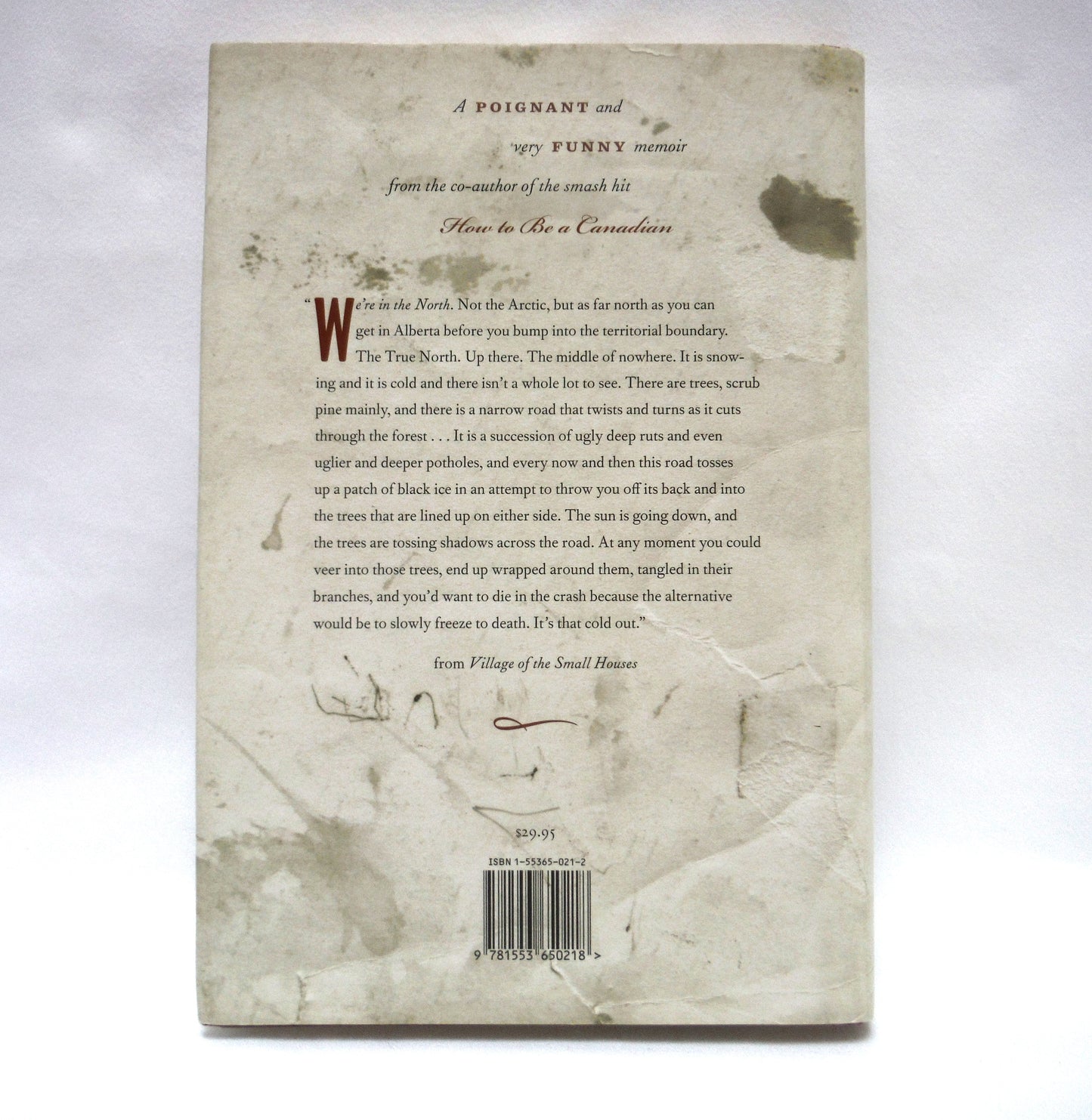 VILLAGE OF THE SMALL HOUSES, A Memoir of Sorts, by Ian Ferguson (1st Ed. SIGNED)