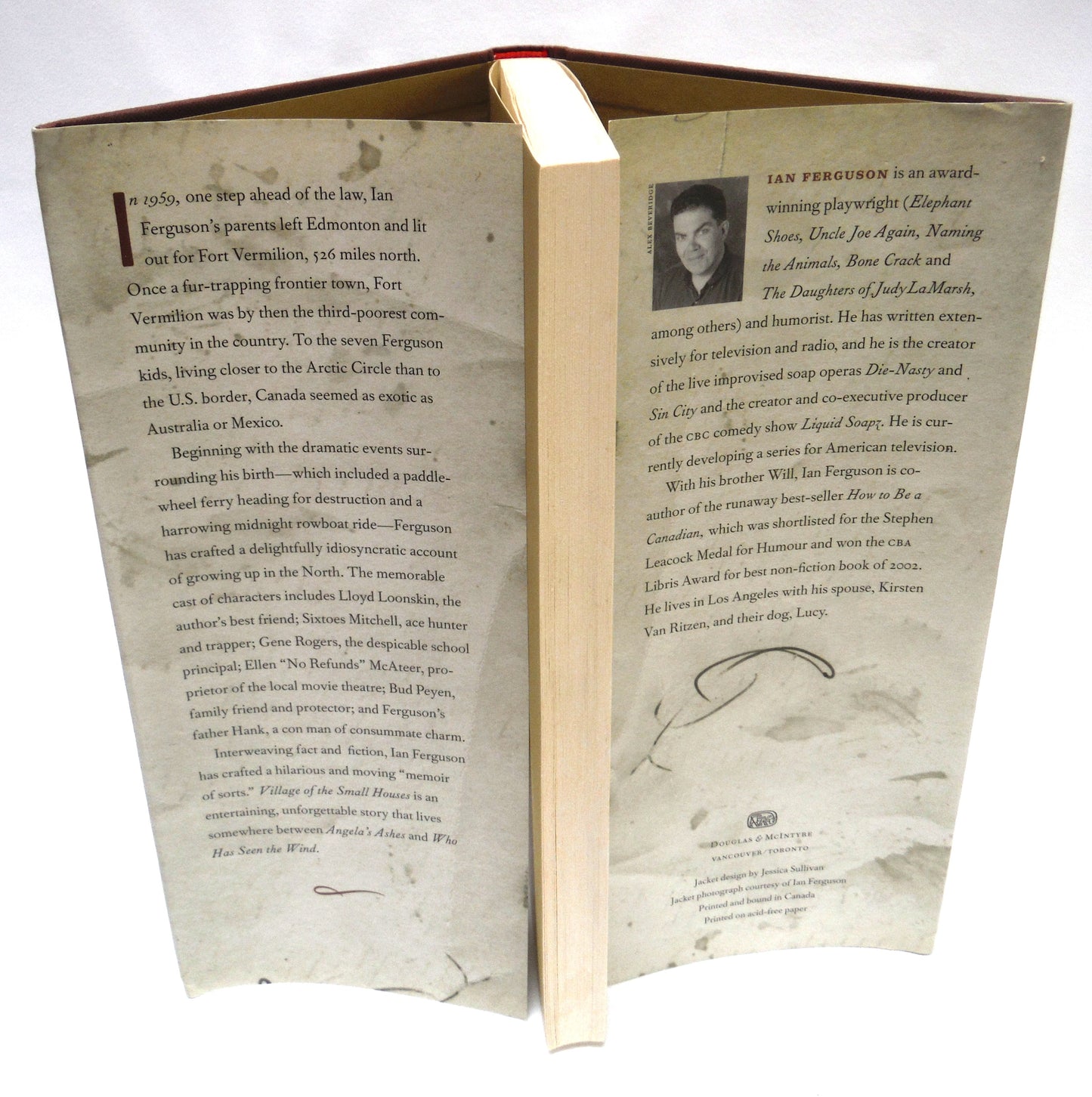 VILLAGE OF THE SMALL HOUSES, A Memoir of Sorts, by Ian Ferguson (1st Ed. SIGNED)