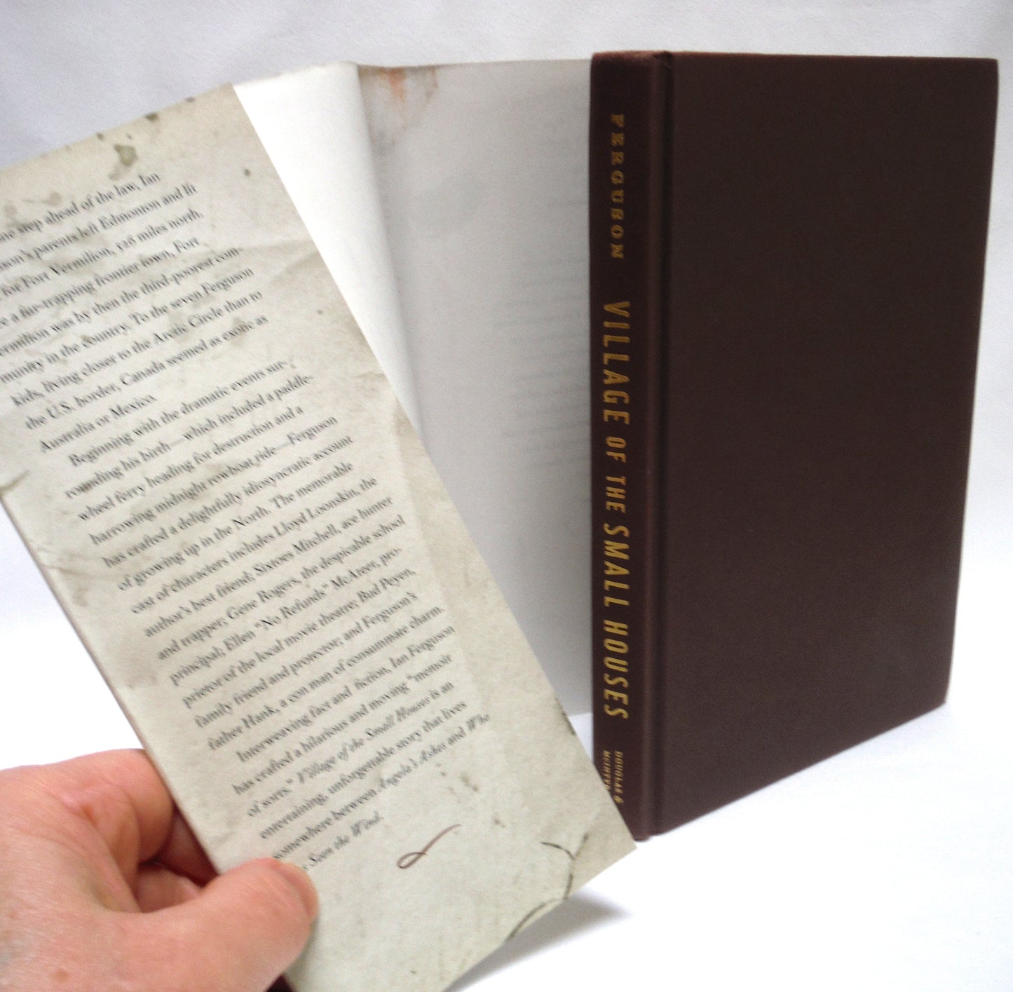 VILLAGE OF THE SMALL HOUSES, A Memoir of Sorts, by Ian Ferguson (1st Ed. SIGNED)