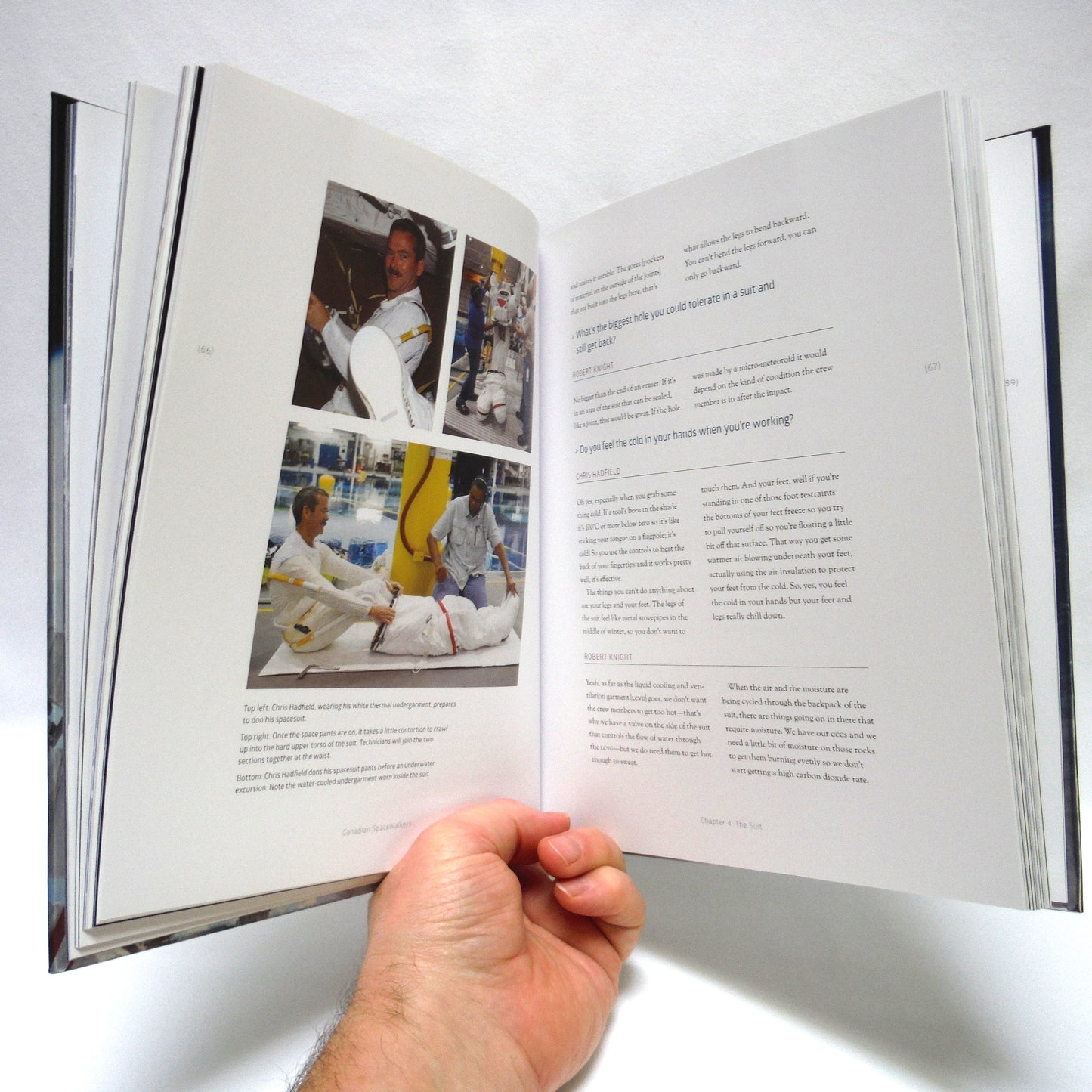CANADIAN SPACEWALKERS, Hadfield, MacLean and Williams Remember the Ultimate High Adventure, by Bob McDonald (1st Ed. SIGNED)