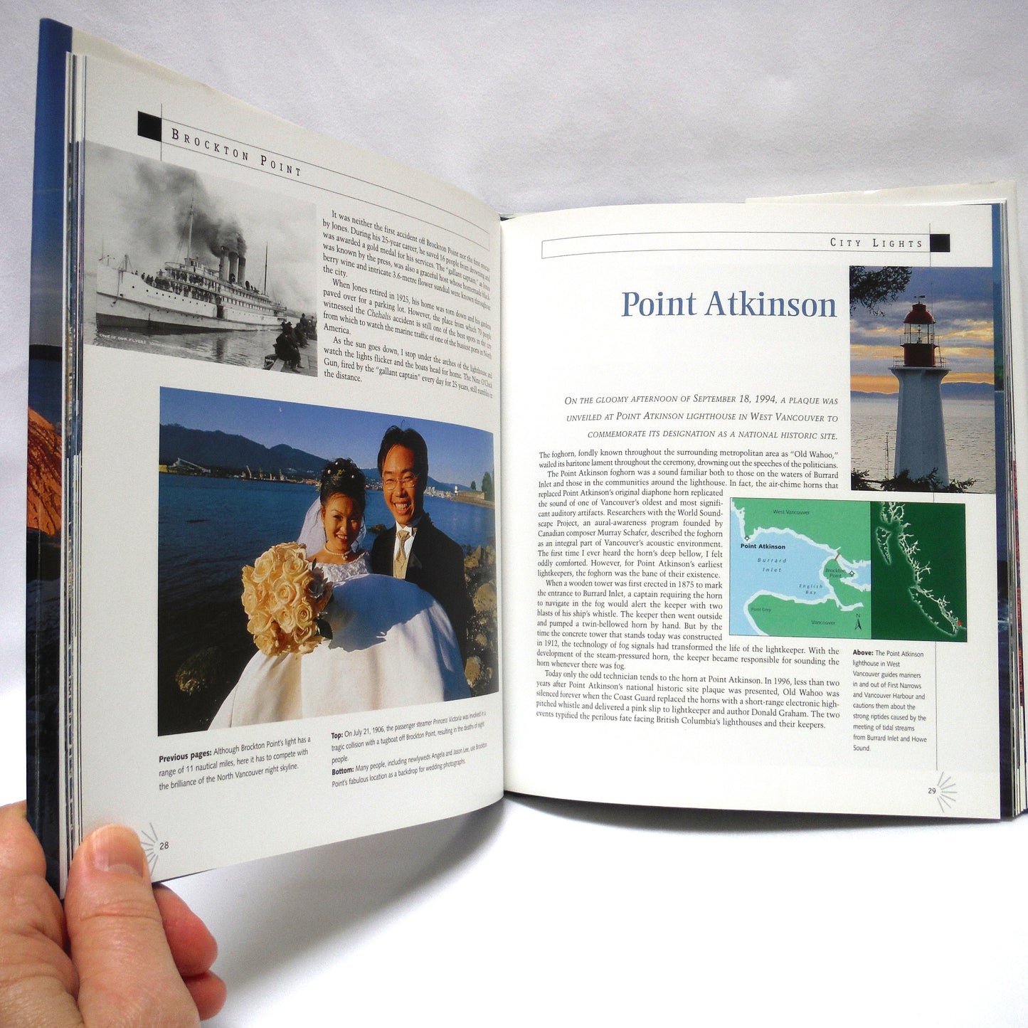 GUIDING LIGHTS, British Columbia's Lighthouses and Their Keepers, Written by Lynn Tanod, Photographs by Chris Jaksa (1st Ed. SIGNED)