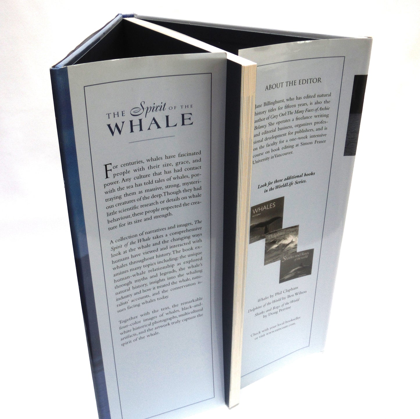 THE SPIRIT OF THE WHALE, Legend, History, Conservation, Edited by Jane Billinghurst (1st Ed. SIGNED)