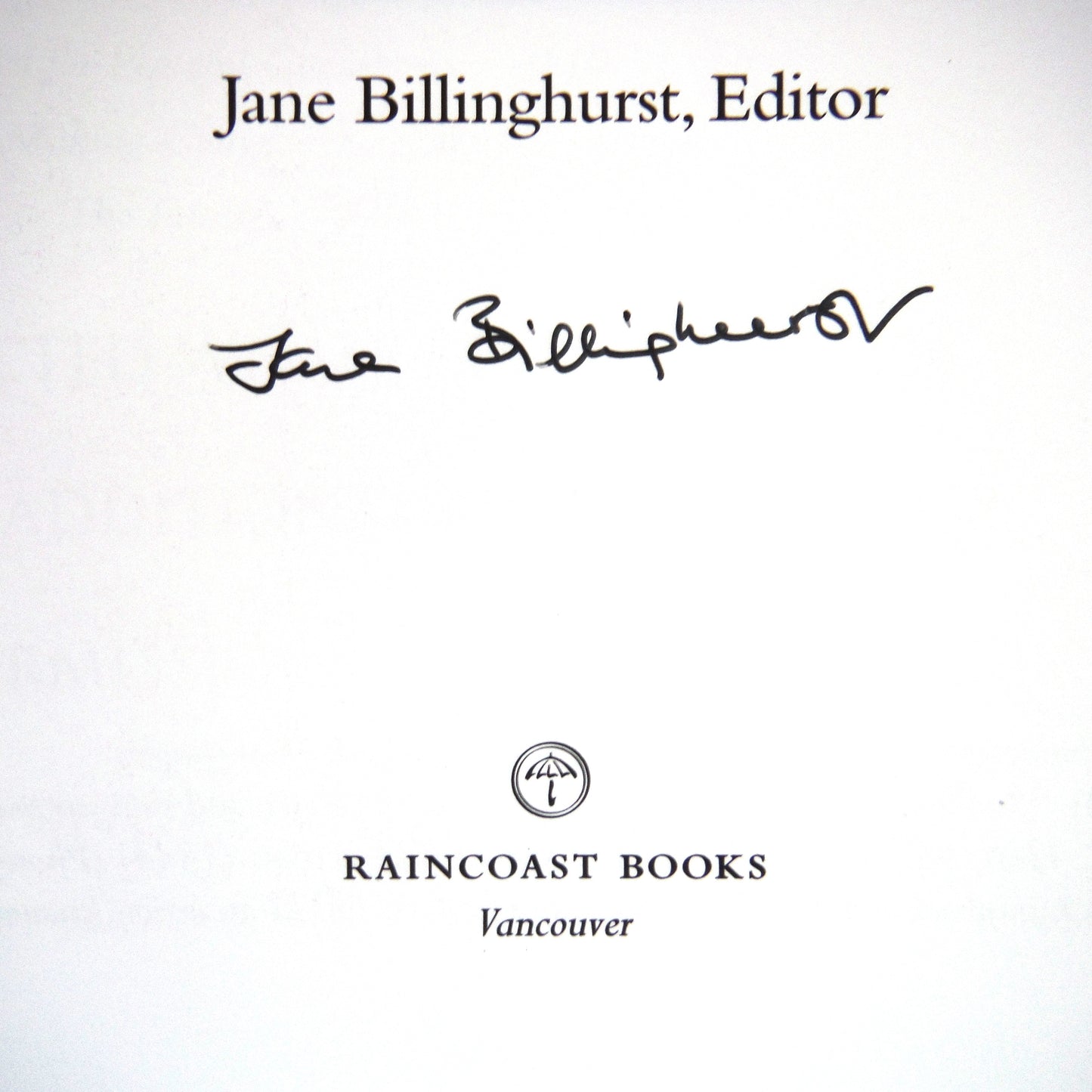 THE SPIRIT OF THE WHALE, Legend, History, Conservation, Edited by Jane Billinghurst (1st Ed. SIGNED)
