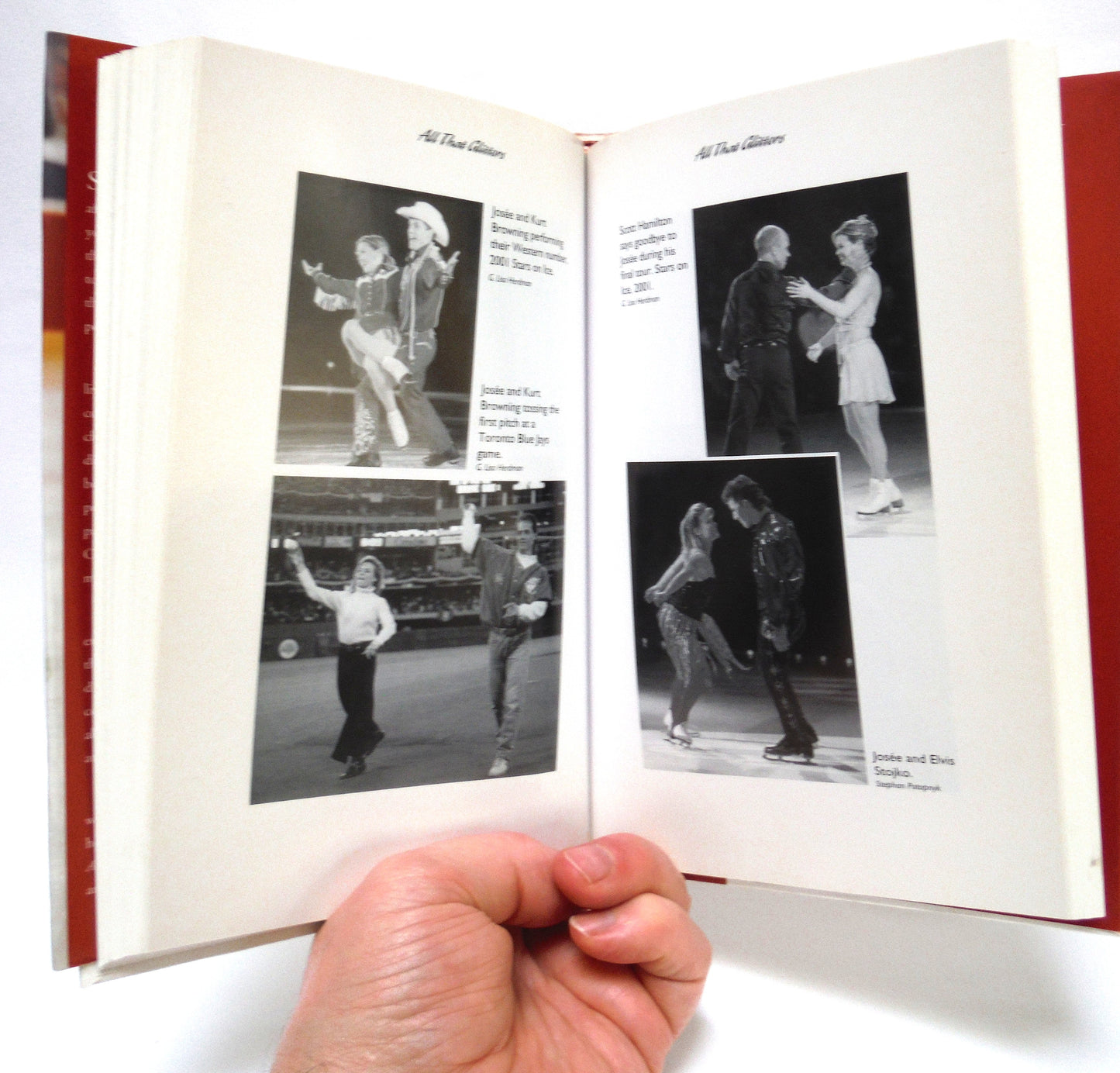 ALL THAT GLITTERS, Biography by Josée Chouinard with Lynda D. Prouse (1st Ed. SIGNED)