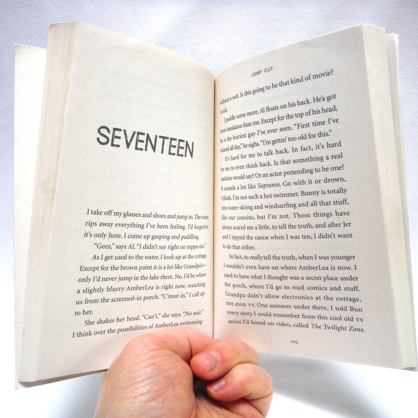 JUMP CUT, Seven The Series by Ted Staunton (1st Ed. SIGNED)
