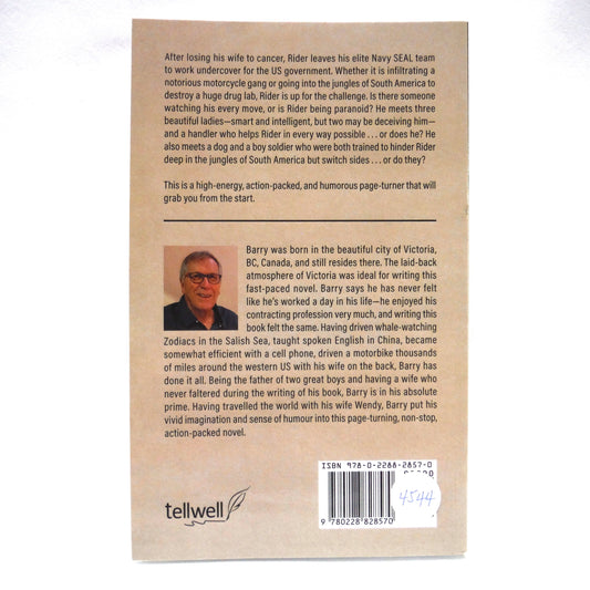 DOUBLE CROSSED, An Action Novel by Barry Lidstone (1st Ed. SIGNED)