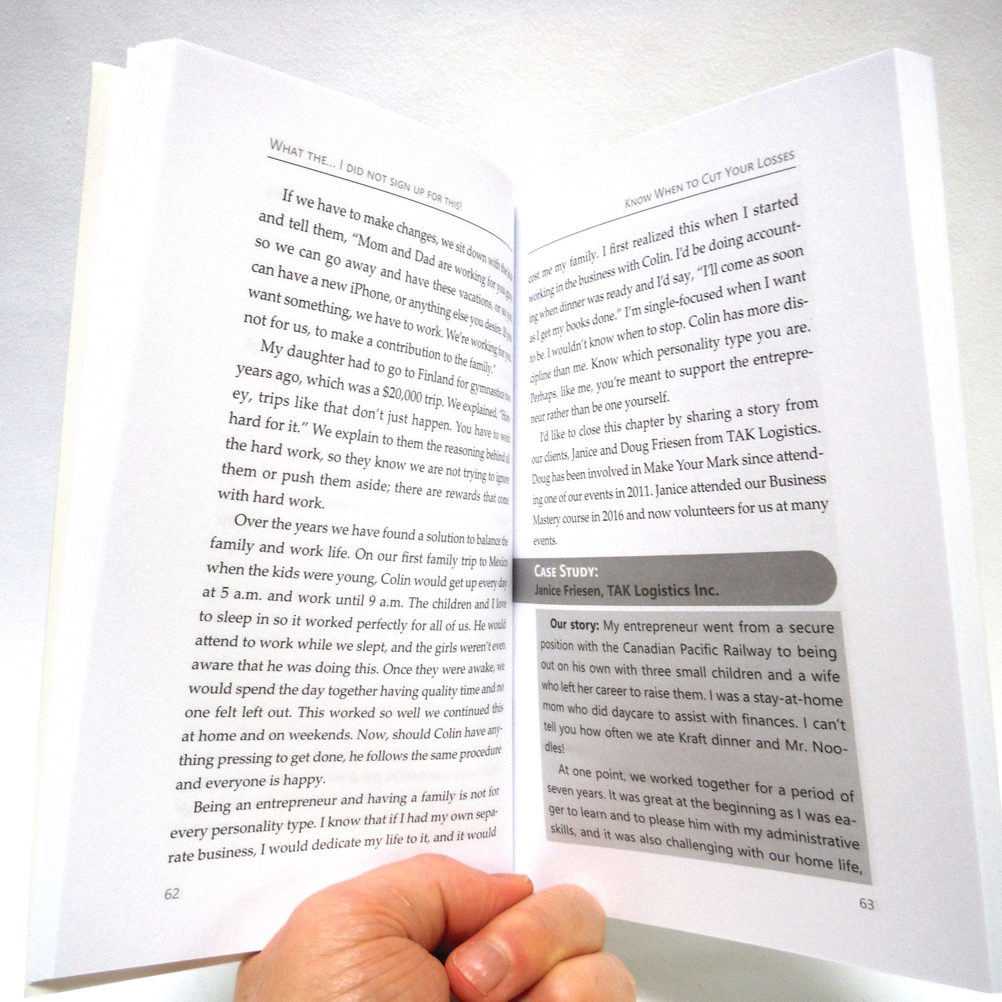 WHAT THE…I DID NOT SIGN UP FOR THIS! The Ups and Downs of Supporting an Entrepreneur, by Gabi Sprake (1st Ed. SIGNED)