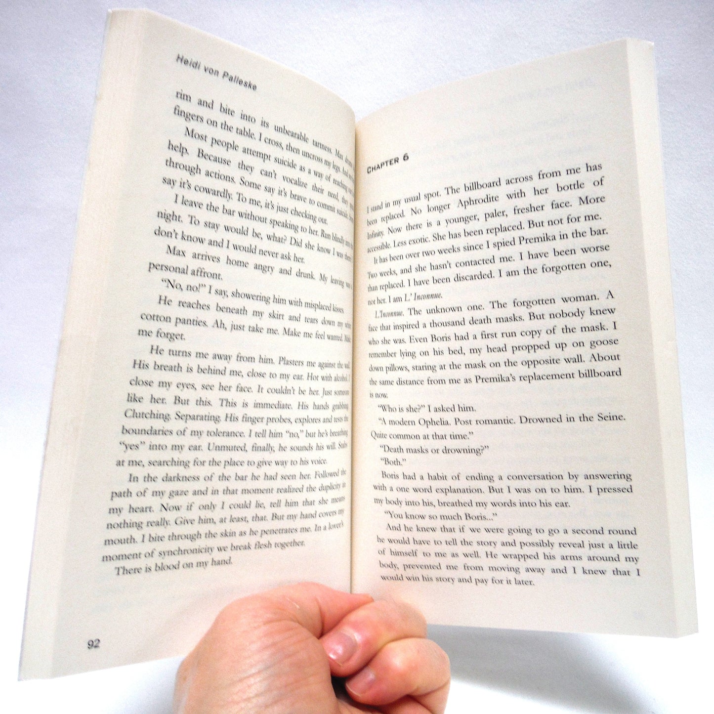 THEY DON'T RUN RED TRAINS ANYMORE, A Novel by Heidi Von Palleske (1st Ed. SIGNED)