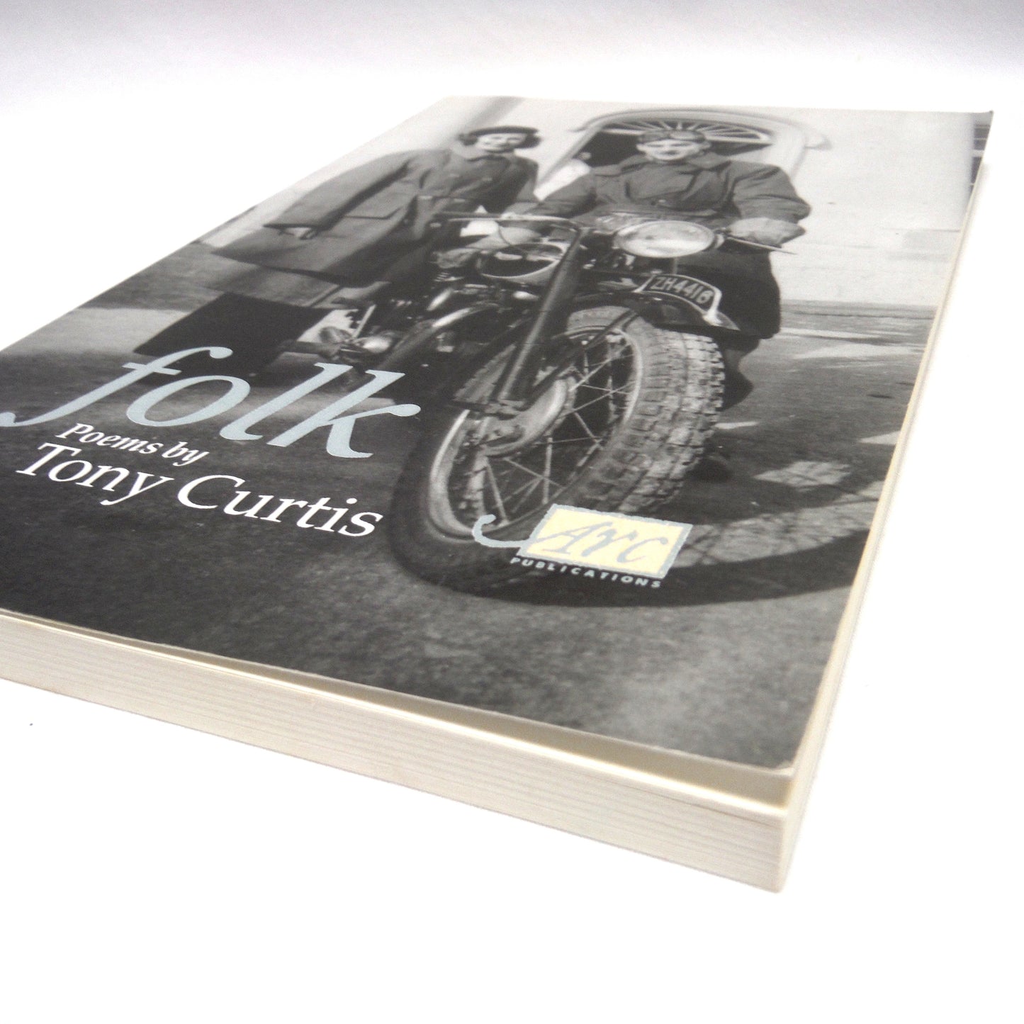 FOLK, Poems by Tony Curtis (1st Ed. SIGNED)