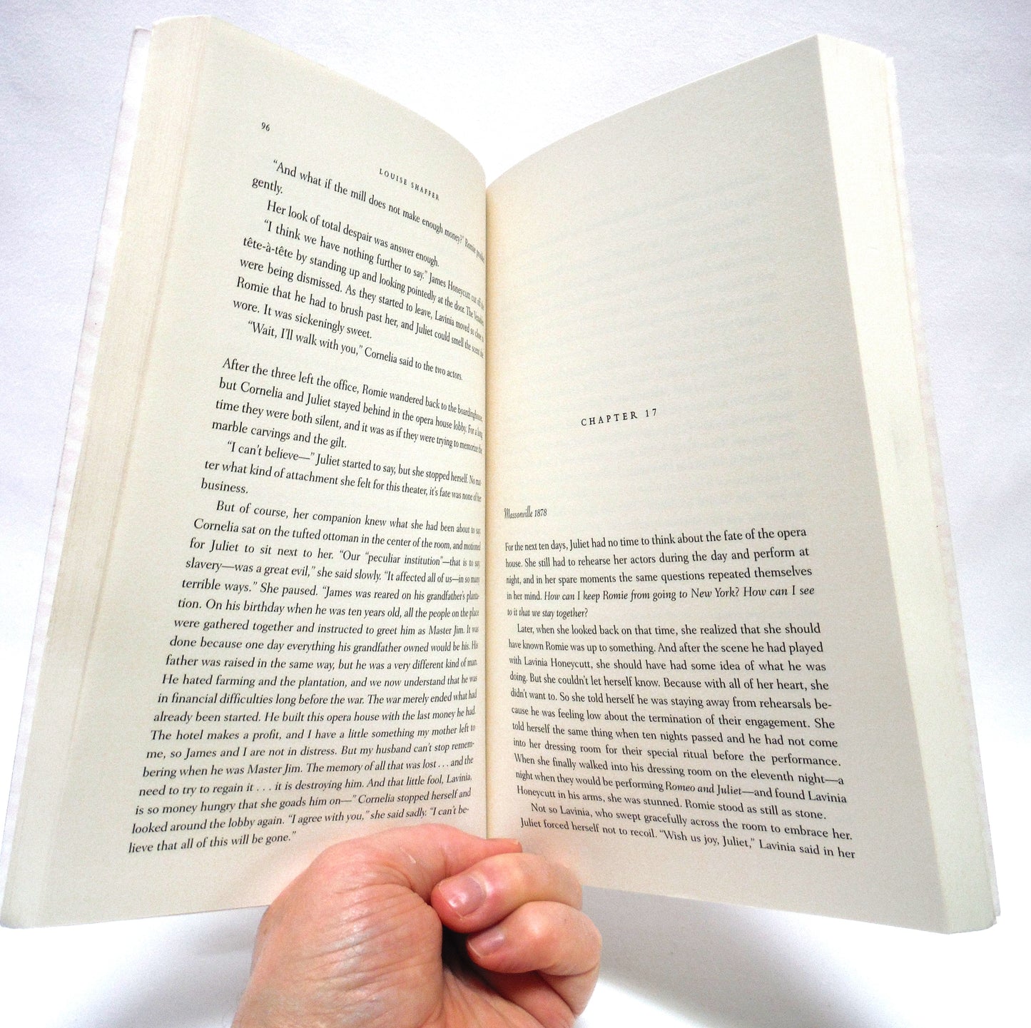 FAMILY ACTS, A Novel by Louise Shaffer. Bonus: Signed Letter (2007 1st Ed.)