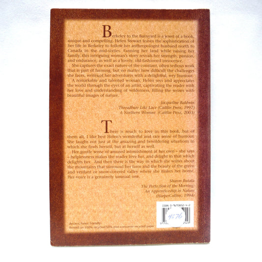 BERKELEY TO THE BARNYARD, A Far Cry From Home, by H.E. Stewart (1st Ed. SIGNED)